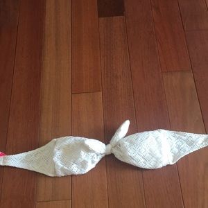 Victoria’s Secret bandeau swim top with padding